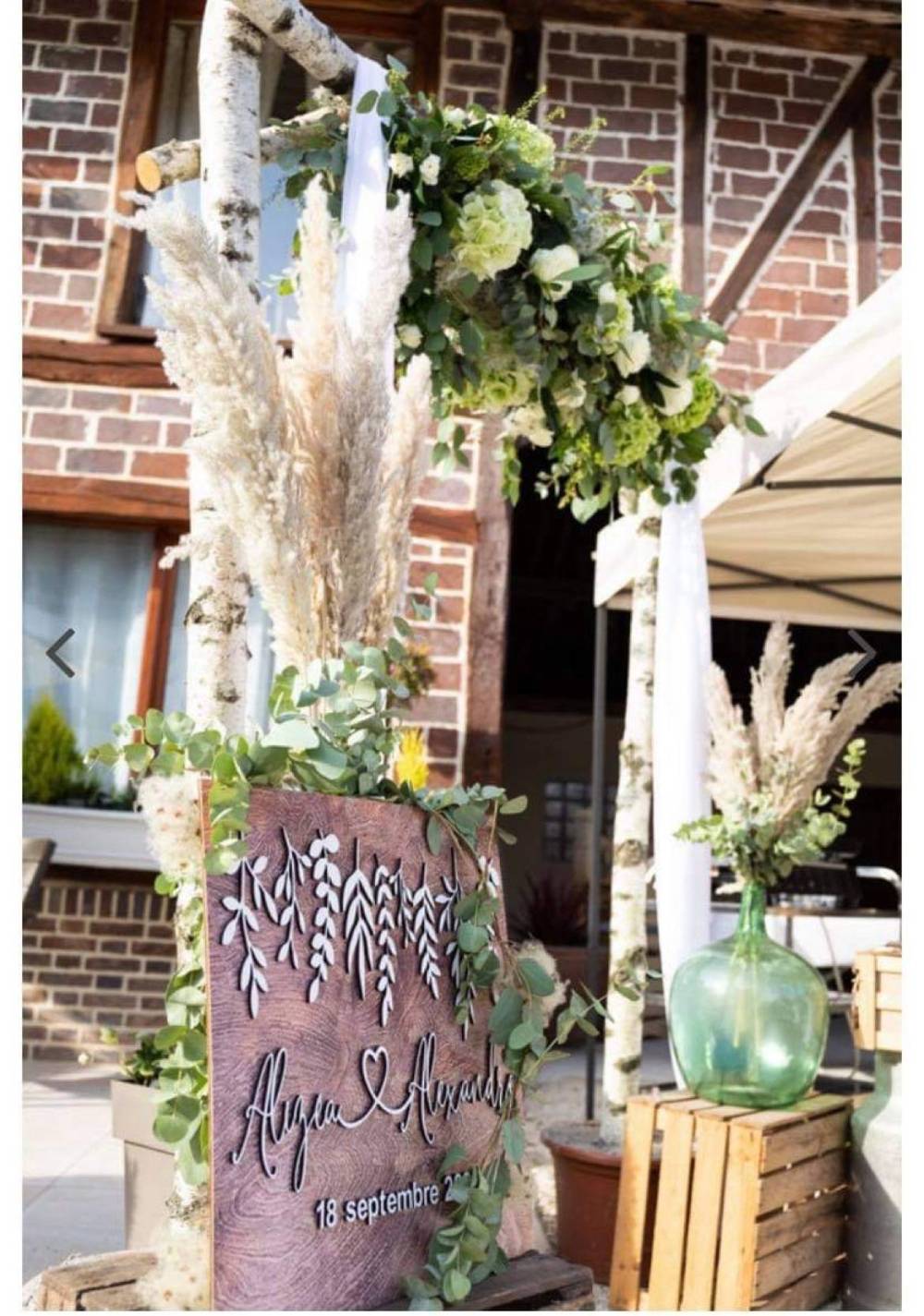 décorations fleurs mariages